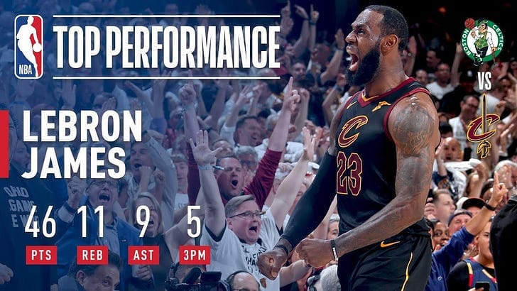 Behind the Boxscore: LeBron warms up, Warriors dig in, Larry Bird steals it