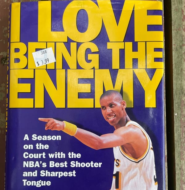 A good book spoiled: Reggie Miller