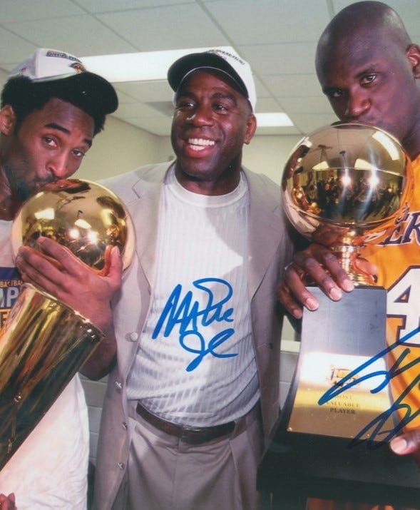 What if: Kobe and Shaq and Magic